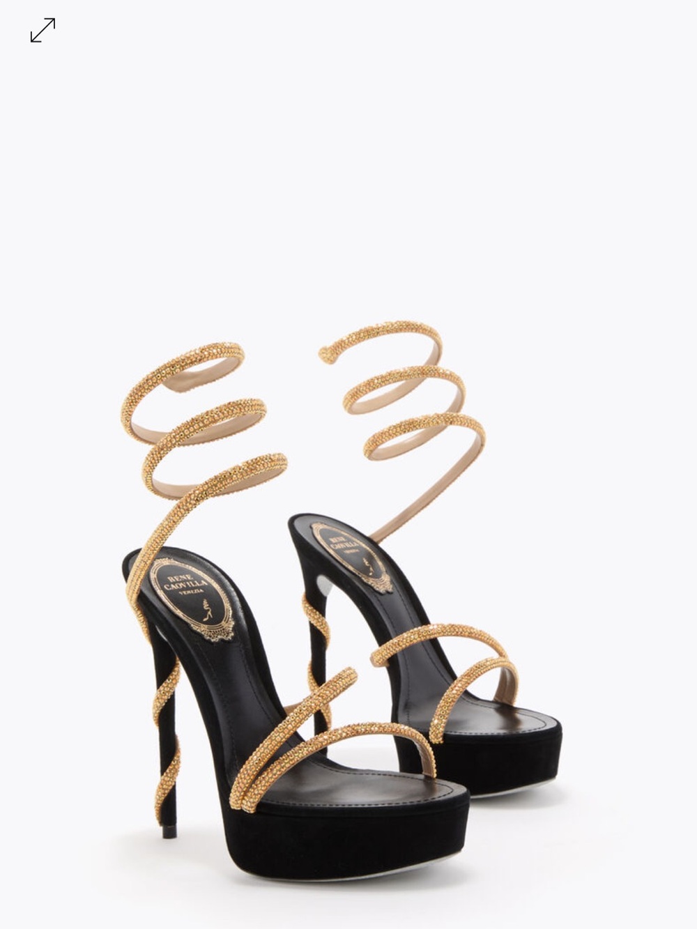 Rene Caovilla Venezia size 38 - very good